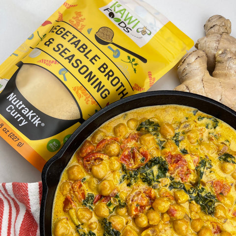 Coconut Curry Chickpeas