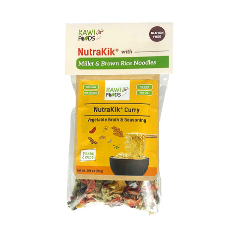 NutraKik® Curry & Gluten-Free Ramen + Veggies